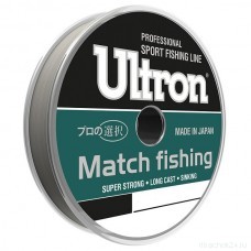 Леска ULTRON Match Fishing  0,261 мм 7.5 кг 100 м светло-голубая